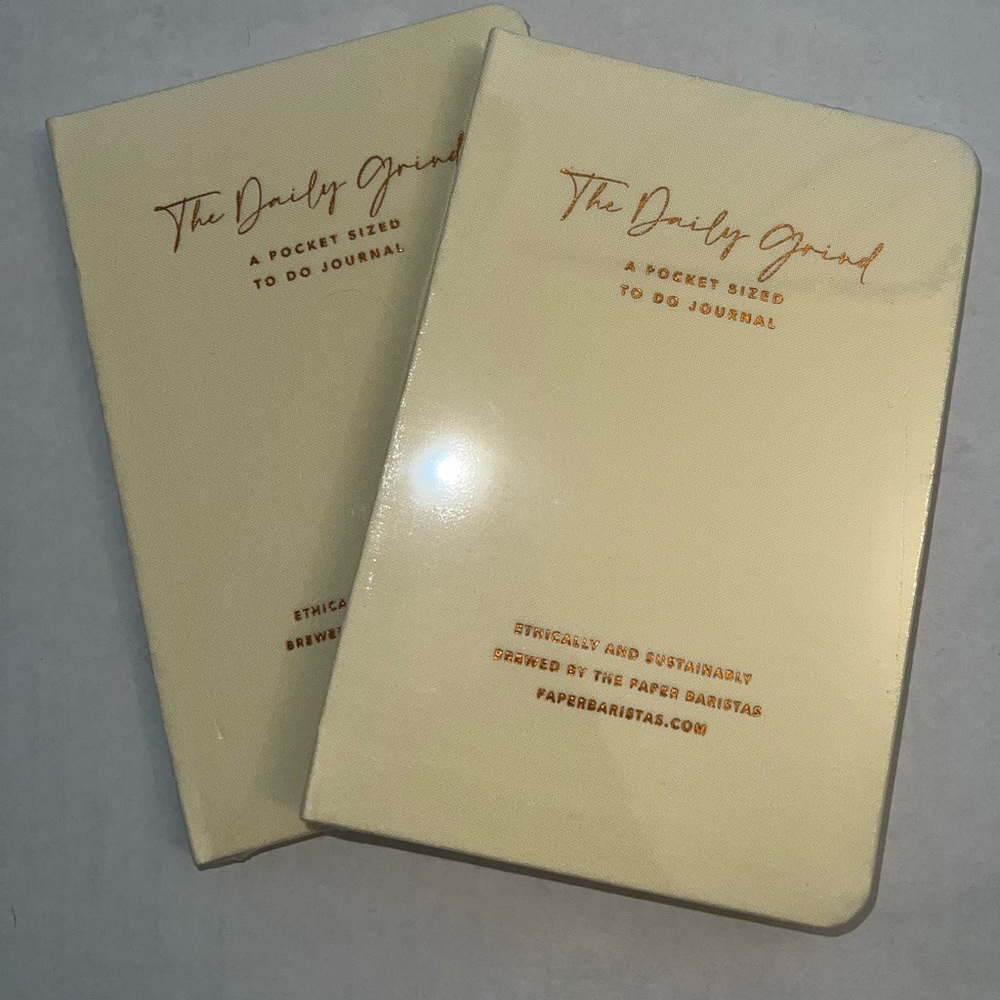 Paper Barista to do daily notebook